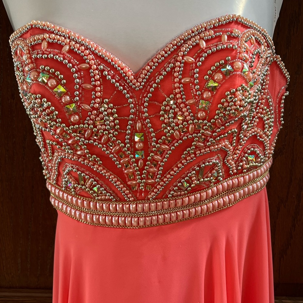 Madison James beaded Formal/prom gown